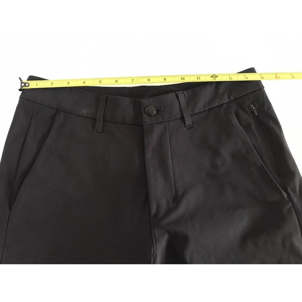 Lululemon | Women's Black Belt Looped Side Pocket Trouser Pants Size 28 - Picture 7 of 12